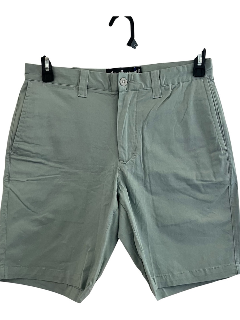 Ever Forward Premium Men’s Chino Shorts Green Size 31 Stretch NWT 9” Inseam